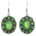 Gaspeite Cluster Earrings 29623