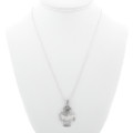 Silver Cross Pendant with Chain 29440