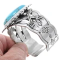Native American Sterling Silver Turquoise Bracelet 22986
