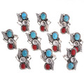 Native American Turquoise Silver Rings 28532