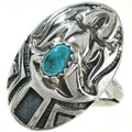 Thunderbird Turquoise Ladies Ring 29750