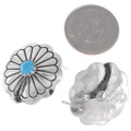 Turquoise Silver Southwest Earrings 20750