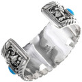 Native American Sterling Mens Bracelet 24975