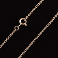 **CLOSEOUT** Chic Vermeil Rose Gold Small Link Chain Choker Necklace 2005