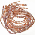 10mm x 14mm Pink Shell Beads 16 inch Long Strand