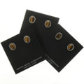 Tigers Eye Sterling Stud Earrings 28445