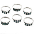 Native American Turquoise Inlays  29766