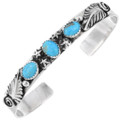 Navajo Turquoise Sterling Cuff Bracelet 18097