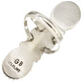 Navajo Sterling Pointer Finger Ladies  Ring 29114