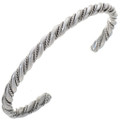 Native American Heavy Gauge Sterling Cuff 28395
