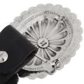 Hammered Silver Concho Belt 29046