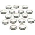 Southwest Inlaid Turquoise Rings 28818
