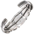 Sterling Silver Natural Turquoise Native American Bracelet 16120