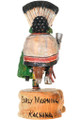 Traditional Hand Carved All Cottonwood Kachina Carving 14855
