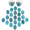 Sterling Silver Turquoise Ring Navajo Made 26226