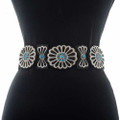 Old Pawn Pattern Concho Belt 27219