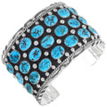 Natural Kingman Turquoise Cuff 29206