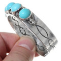 Authentic Navajo Lenora Begay Turquoise Bracelet 24796