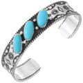 Genuine Sleeping Beauty Turquoise Cuff 25480