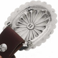 Navajo Turquoise Silver Concho Belt 25409