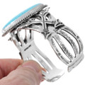 Retro Grand Canyon Design Bracelet Large Turquoise Stone 29020