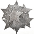 Western Silver Star Badge 28995