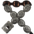 Hammered Silver Concho Belt 25644