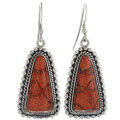 Coral French Hook Earrings 27768