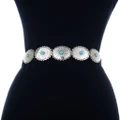 Sleeping Beauty Turquoise Concho Belt 19289