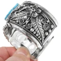 Southwest Native American Turquoise Cuff Bracelet 18906