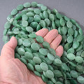 Faceted Oval Aventurine Beads 37902