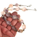 Fluorite Silver Native American Choker 29456