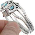 Ladies Turquoise Sterling Bracelet 16135