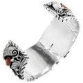 Handmade Heavy Gauge Silver Watch Cuff 16029