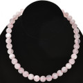 12mm Real Rose Quartz Beads A Grade 16 inch Strand 0209