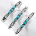 Turquoise Silver Ladies Cuff 27365
