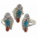 Variations in Turquoise Coral Stones 26441