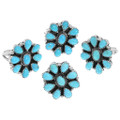 Navajo Turquoise Rings Variations in Turquoise Color and Character 29097