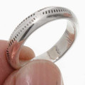 Navajo Silver Thumb Ring 25872