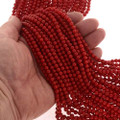 5mm Round Coral Beads 25539