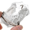 Native Made Sterling Silver Belt Buckle 29652