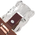 Navajo Santa Fe Silver Concho Belt 29619