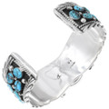 Handcrafted Sterling Silver Turquoise Native American Watch 24527