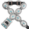 Sleeping Beauty Turquoise Concho Belt 22956