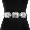 Native American Concho Belt 22956