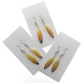 Southwest Feather Bone Earrings 14430