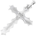 Sterling Silver Navajo Cross Pendant 29946