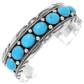 Sleeping Beauty Turquoise Silver Cuff 30002