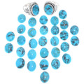 Kingman Blue Turquoise Ring 30134