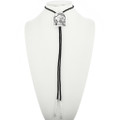 Vintage Overlay Sterling Silver Bolo Tie 30702